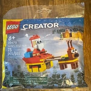 LEGO Creator Santa's Festive Sleigh Set